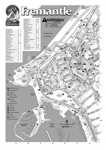 Event Map Fremantle WA